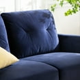 thumbnail image 4 of Ember Interiors Ricardo 2-Seater Loveseat, Navy Velvet, 4 of 13