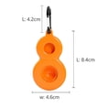 thumbnail image 5 of Estuche De Juguete Push Bubble Fidget Compatible Con Airtags Funda Protectora Lavable Impermeable De Silicona Con Llavero Monstrate EL017046-11, 5 of 5