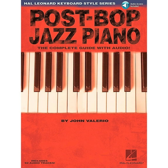 Hal Leonard Post-Bop Jazz Piano - The Complete Guide (Book/CD)