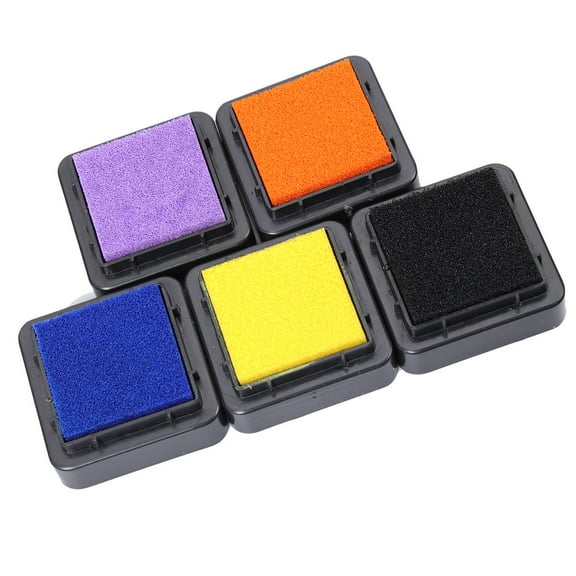 Soimiss Stamp Ink Pads for Crafting Assorted Color 5Pack