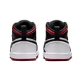 thumbnail image 4 of Toddler's Jordan 1 Mid White/Gym Red-Black (DQ8425 106) - 2, 4 of 5