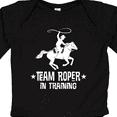 thumbnail image 4 of Inktastic Team Roper in Training Cowboy Boys Long Sleeve Baby Bodysuit, 4 of 5