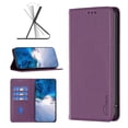 thumbnail image 2 of Decase Cover For Samsung Galaxy S23 Plus,Shockproof PU Leather Book Folding Flip Folio Case with Card Holders Kickstand Magnetic Closure TPU Inner Shell Protective Cover for Women Men,purple, 2 of 6