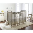 thumbnail image 2 of LA Baby Napa 3 in 1 Convertible Full Sized Metal Crib, Alabaster White, 2 of 4