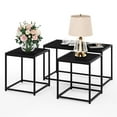 thumbnail image 4 of Pemberly Row Engineered Wood Living Room Table Set in Americano Black, 4 of 6