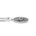 thumbnail image 3 of HOOUN Pendant Necklace for men Double wolf head Jewelry with Chain Gift, 3 of 6