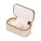 thumbnail image 5 of Caja de almacenamiento de joyas Fernando estuche de viaje Mini regalo para mujeres Marrón claro, 5 of 8