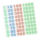 thumbnail image 4 of Tarjetas numéricas Montessori, material didáctico para contar números matemáticos, materiales educativos de matemáticas del 1 al 9000 para el jardín, 4 of 8