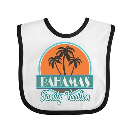 

Inktastic Bahamas Family Vacation Matching Gift Baby Boy or Baby Girl Bib
