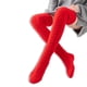 thumbnail image 1 of Qarigey 1 par de medias de punto de Color sólido, calcetines altos Keen, calentadores de piernas para mujeres, zapatos, accesorios, medias bonitas de Prendas para la parte inferior del cuerpo Rojo, 1 of 6