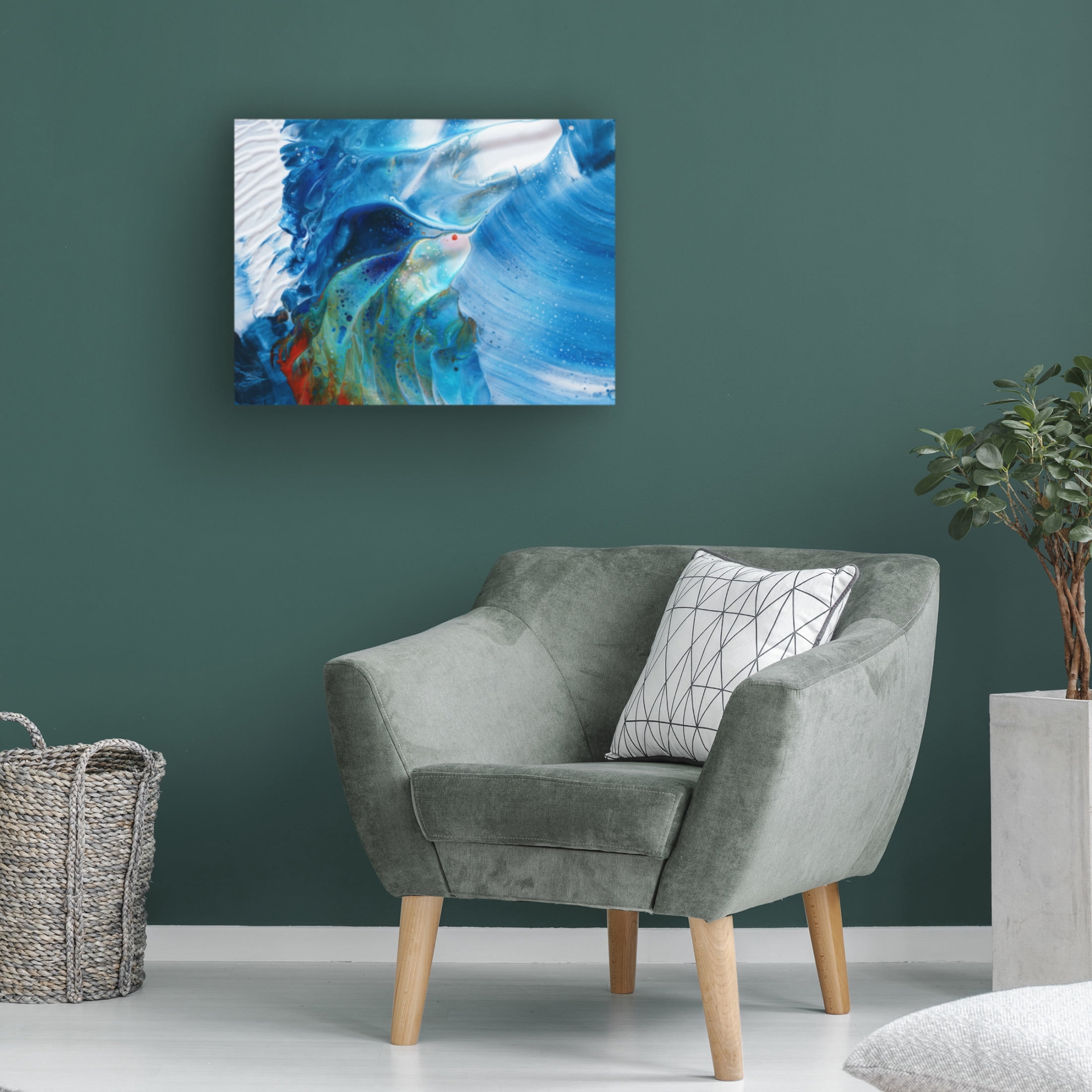 Trademark Fine Art Heidi Westum  Flying into the waves Canvas Wall Art