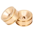 thumbnail image 3 of 4 Uds. Accesorios de actualización de contrapeso de cubo de rueda de latón para coche Axial SCX24 90081 1/24 RC, 3 of 8