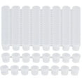 thumbnail image 1 of Luzkey 20x Empty Paint Pots Strips Acrylic Paint Containers Durable Arts with Lid Empty Storage Paint Containers for School Supplies , 5ml 22.5cm, 1 of 8