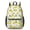 White, variant on Lemon and Slice Yellow Pattern 17" School Backpacks for Teens,Waterproof Oxford Fabric,S-Shape Padded Straps for School,Travel,Hiking,Camping