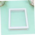 thumbnail image 3 of YSNOOWE 1Pc Glass Frame for Pressed Flowers White Glass Display Retro Storage Container, 3 of 8