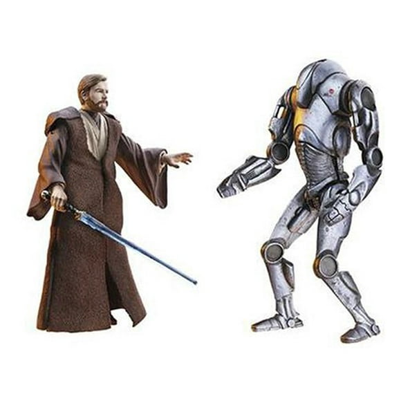 Hasbro Star Wars E3 DF03 OBI-WAN VS Super Battle Droid