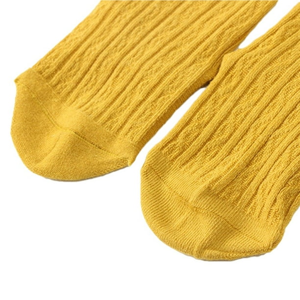 Toddler Baby Girls Knitted Cotton Warm Tights Stocking Long Socks Pantyhose  