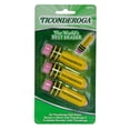 thumbnail image 2 of Ticonderoga Erasers, Pencil Shaped, Yellow, 3 Per Pack, 6 Packs, 2 of 2