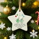 thumbnail image 1 of Friendship Heart Ornament, Sea Glass Decor, Keepsake Hanging Christmas Tree, Heart Shape, Glass Accents, Unique Gift, Handmade Style, Festive Home Decor, Ornament for Living Room, for Bedroom, 1 of 6