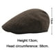 thumbnail image 5 of Boina de espiga para hombre, gorra para hombre, gorro cálido para personas de mediana edad y mayores, gorro de lana para otoño e invierno, 5 of 8