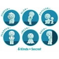 thumbnail image 2 of Smiski Glow In The Dark Bathroom Series Secret Mini Figure Set of 6 Collectibles Figurines Case Set of 12, 2 of 9