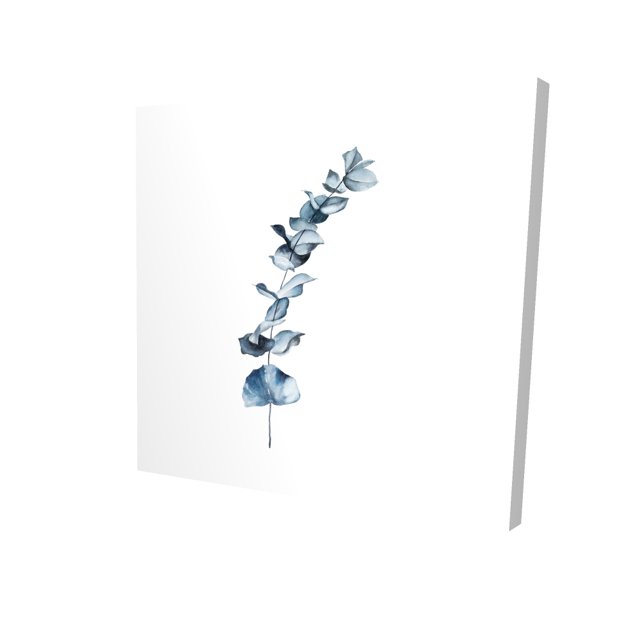 Eucalyptus blue leaves - 36"x36" canvas - Print on demand