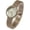 Rose Gold, variant on Collections Japanese Quartz Elegant Womens Rhinestone Bezel Designed Face Beads Strap Watch