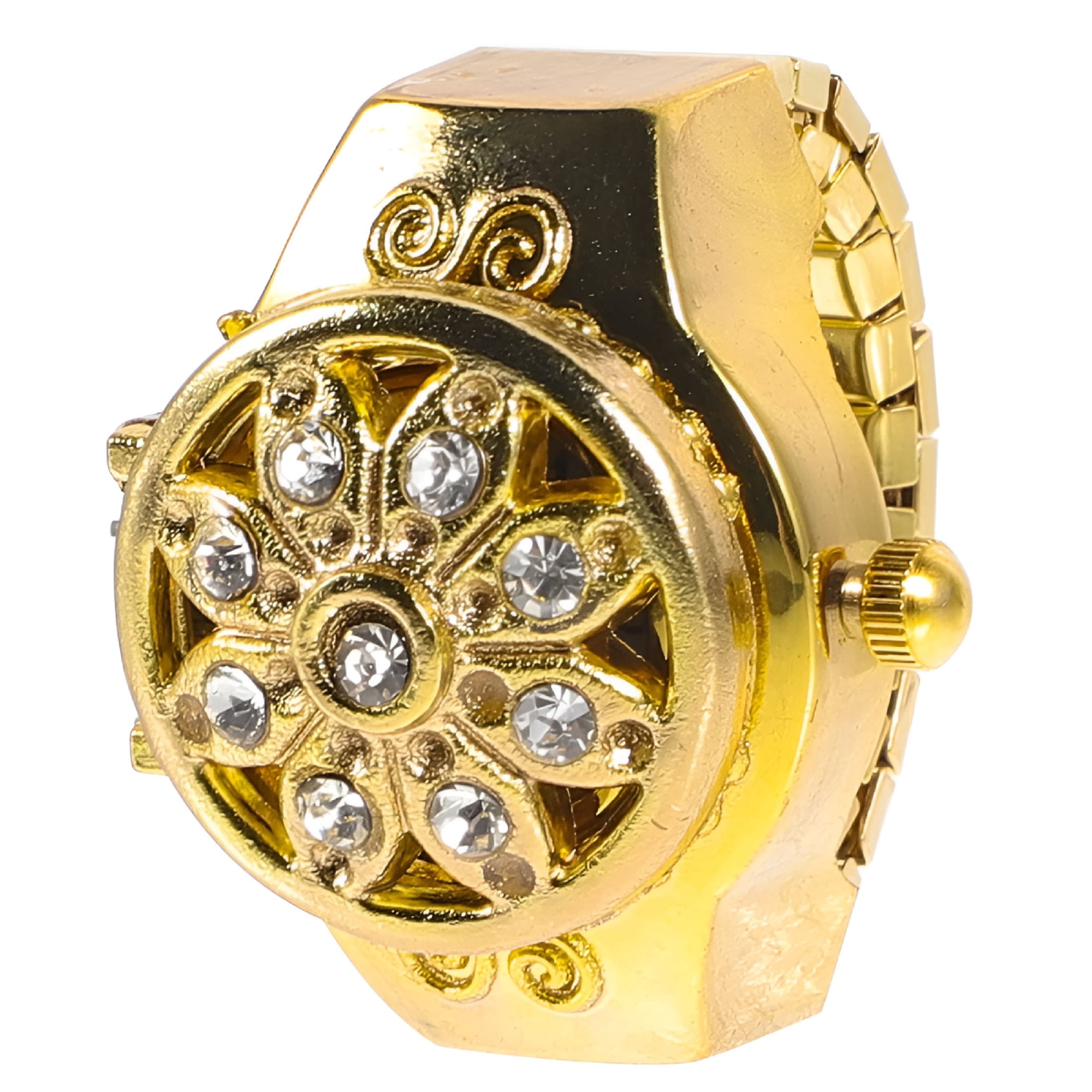 DESIGNICE 2026 New Ring Watch Finger Ring Watch Fashionable Women Men Watch Finger Ring Watch for Daily Wear,Parties,Office,Casual,Outdoor,Gifts