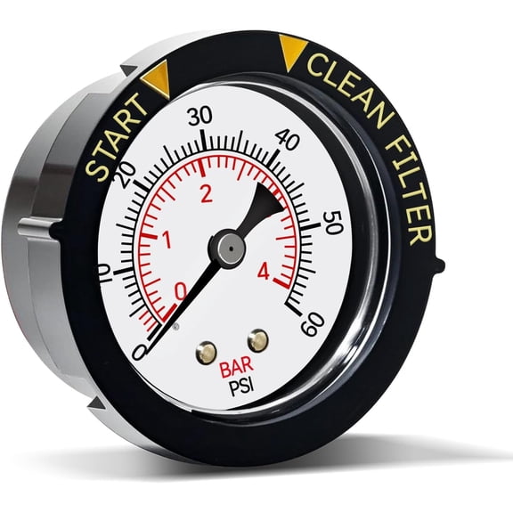 190059 Pressure Gauge for Hayward Pool Filter Systems – Pump Black✨