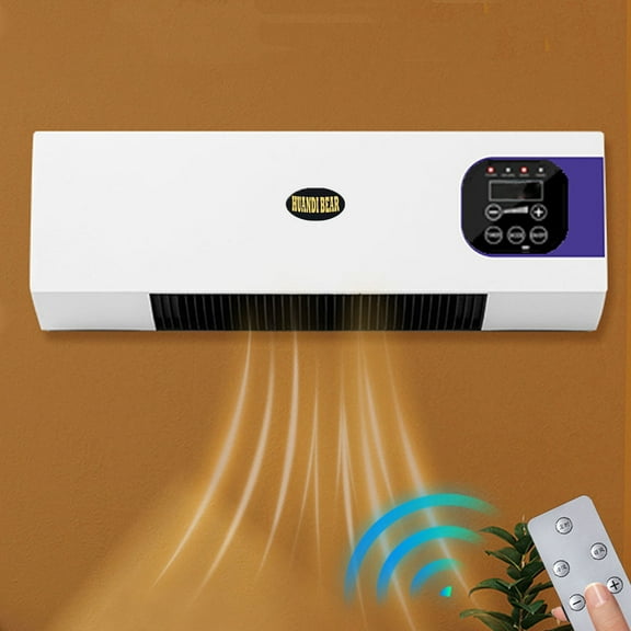 FYHALE Air Conditioner and Heater, Wall Mounted Conditioners 8000 BUT 450 Sqft, Cooling and Heating AC Fan, Portable Conditioning Fan, Household Hanging Air Conditioner with Remote Control