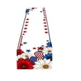 thumbnail image 3 of Memorial Day Saving!4th of July Decorations, Independence Day Table Flag Red White Blue Star Striped Floral Print Dining Table Decoration, 3 of 7