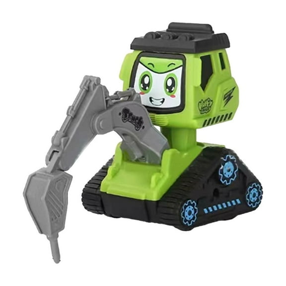 Qocolhg Baby Toy Engineering Cars for Boys Girls Age 1 2 3 4 5 6 Years Old, Mini Construction Truck Vehicle Toys,Early Education Crawling Toy Car for Toddlers, Push Back Toy Car Gifts, Clearance