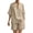 Beige-short sleeve shirts women, variant on Womens Plus Size Cotton Linen Sets Short Sleeve V Neck Shirts with Shorts 2 Piece Casual Sets Outfits