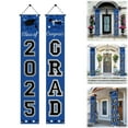 thumbnail image 2 of Graduation Ornaments 2025 Graduation Banner for Ceremony Decor Durable Vinyl, Customizable Text, for Graduates, Families, 8Ft Long with Grommets for Easy Hanging Indoor/Outdoor, 2 of 6