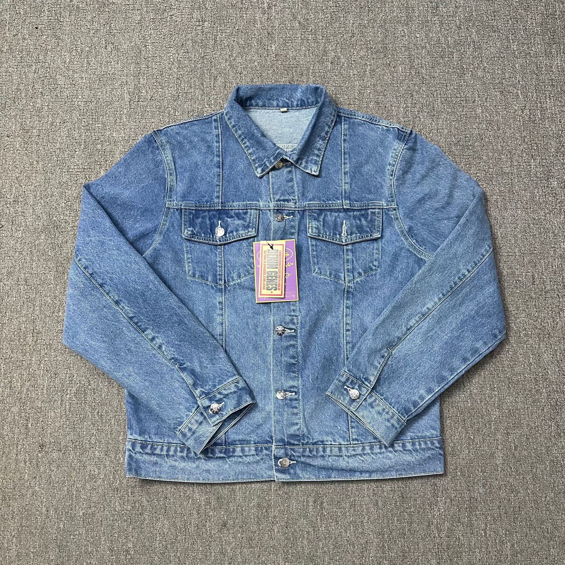 High quality corteiz Alcatraz LOGO embroidery unisex casual denim
