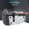 thumbnail image 4 of Motor de actuador de cerradura de puerta eléctrica del lado derecho delantero para Jeep Grand Cherokee 1993-1998 No.4798914AB Negro, 4 of 7