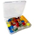 thumbnail image 1 of Gebildet 35pcs Micro2 Automotive Fuse Assortment Pack(5A/7.5A/10A/15A/20A/25A/30A Each 5pcs)+1pc Fuse Puller, 1 of 1