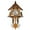 TYPE 10, variant on HomeCozy Antique Wooden Hanging Cuckoo Wall Time Alarm Clock Home Living Room Decoration