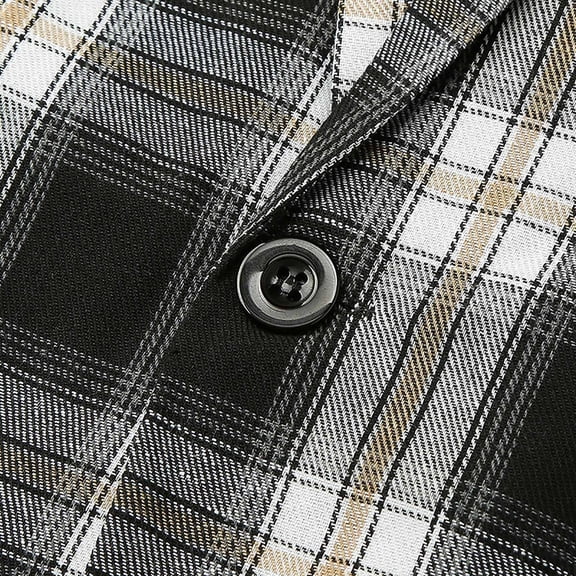 Vedolay Fall Tops for Men Casual Blazer Professional Work Suit Jacket with Pockets,Black XL