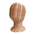thumbnail image 3 of Manikin Display Head Portable s Display Model for Display Hats Hairpieces Style B, 3 of 8