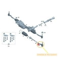thumbnail image 2 of GABECHIN Outer Tie Rod Ball Joint(R)  For Benz C E GLC AMG 43 Aftermarket Replacement OEM:2054600105, 2 of 3