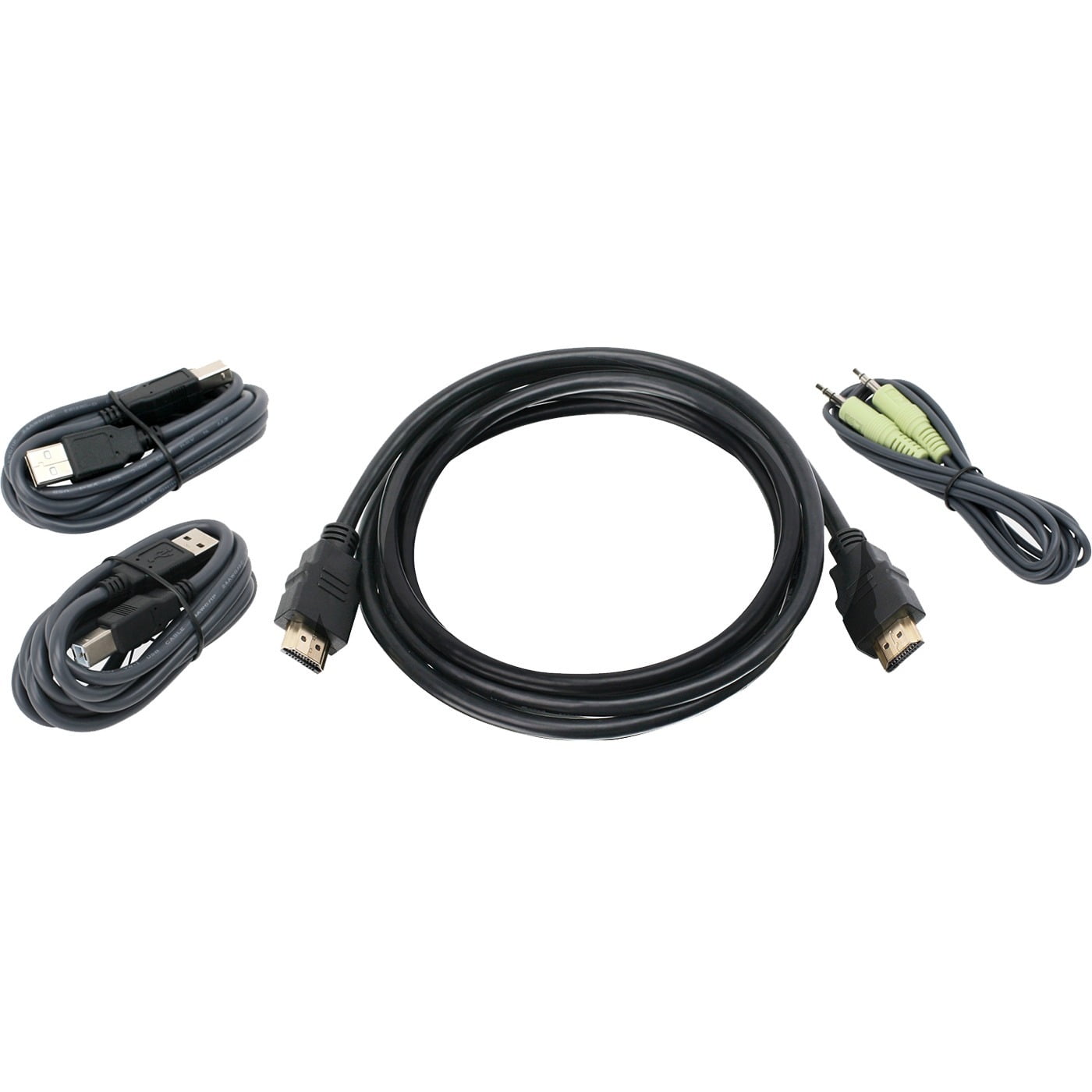 IOGEAR 6ft HDMI, USB, KVM Cable Kit with Audio G2L802UTAA3