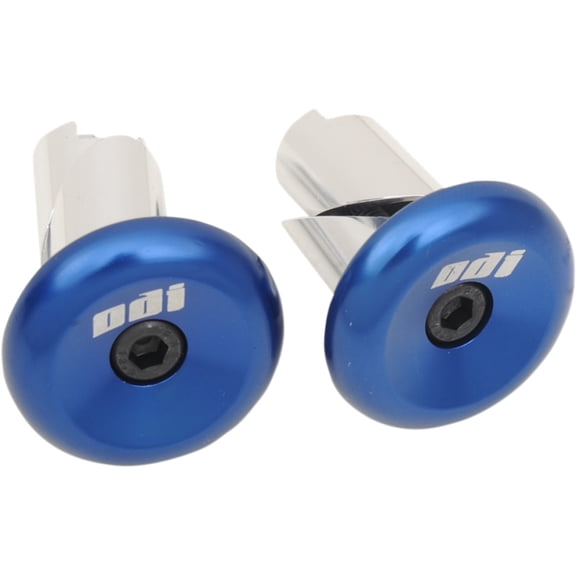 Odi F71APU Aluminum End Plugs - Blue