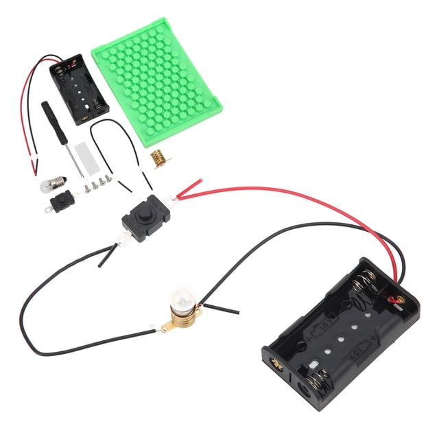Physics Electric Circuit Kit, Simple Safe Operation Stimulate Interest Teaching Aids Cultivate Curiosity Circuit Learning Kit For Home
