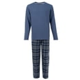 thumbnail image 6 of Fruit of the Loom Men's Jersey Knit Top and Flannel Pajama Pants Set, 2-Piece, Sizes S-5XL, 6 of 6