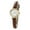 Brown, variant on Ladies Watch Accurate Thin Strap Delicate Vintage Ultra-small Dial Decoration Alloy Academy Style Quartz Watch Clothing Accessory