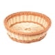 thumbnail image 1 of Cestas tejidas para servir bandejas, cestas de pan de mimbre platos redondos para frutas, verduras, desayuno, bebidas, aperitivos, mesa de centro de Marrón Beige 35x7.5cm Gloria Panera de mimbre, 1 of 9