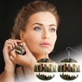 thumbnail image 4 of Pendient Literarios En Miniatura, Undelete para Lector, Diseño Ligero, Accesorio con Estilo, Bodas y Fiestas Versátiles, Regal Ideal para Mamá y Novia, 1 Pendiente., 4 of 5
