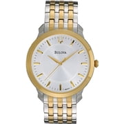 Silver Dial Two-tone Stainless Steel Mens Watch 98A121