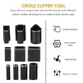 thumbnail image 4 of HEALEEP 24Pcs Decorative Hole Punch for Handicraft Enthusiasts in DIY Projects, 4 of 8